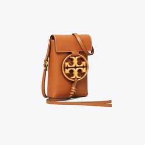 Tory Burch Miller Metal Logo Phone Crossbody Purse